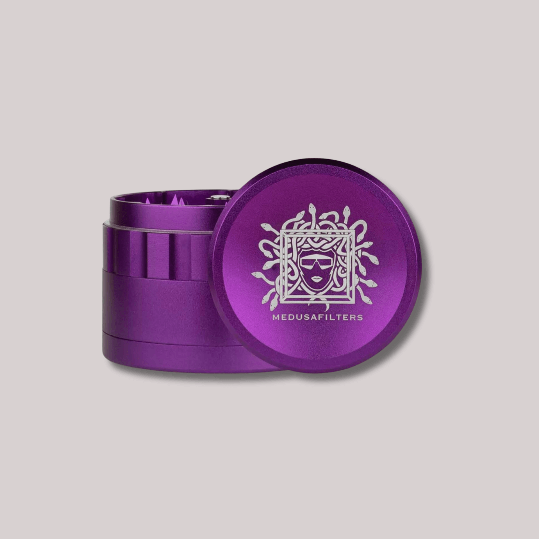 Medusa Keramik Grinder 4-Teilig Violett