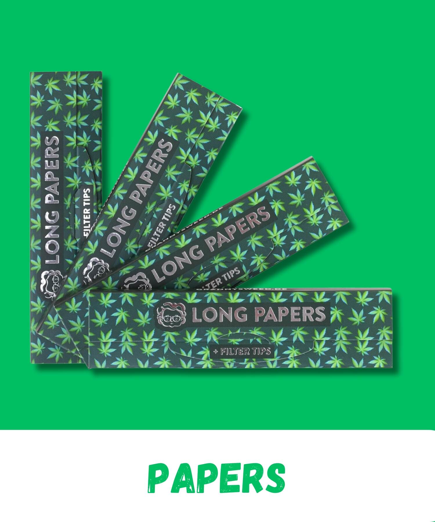 Kategorie Papers - Granny's Weed Long Papers + Filter Tips