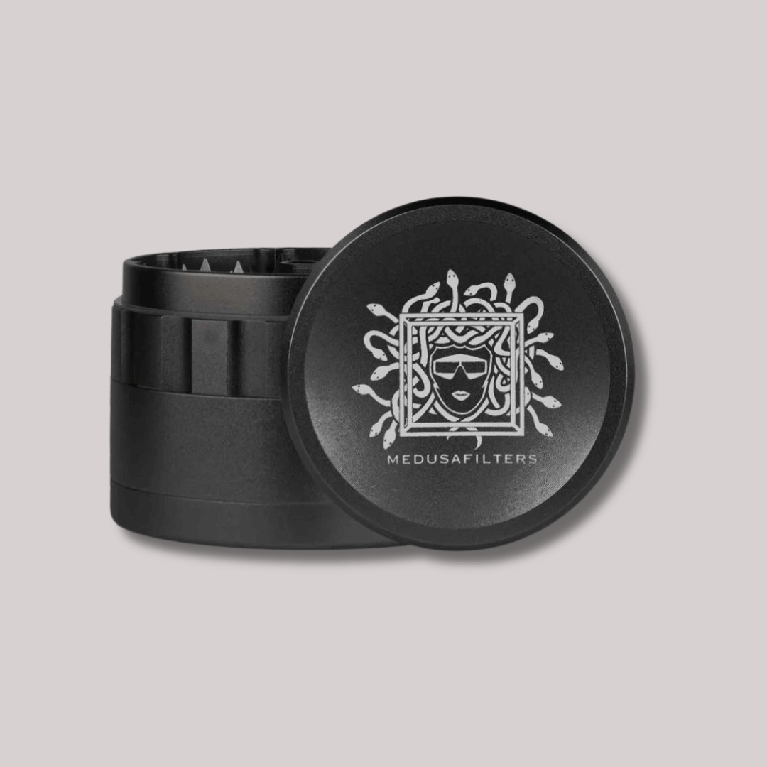 Medusa Keramik Grinder 4-Teilig Schwarz