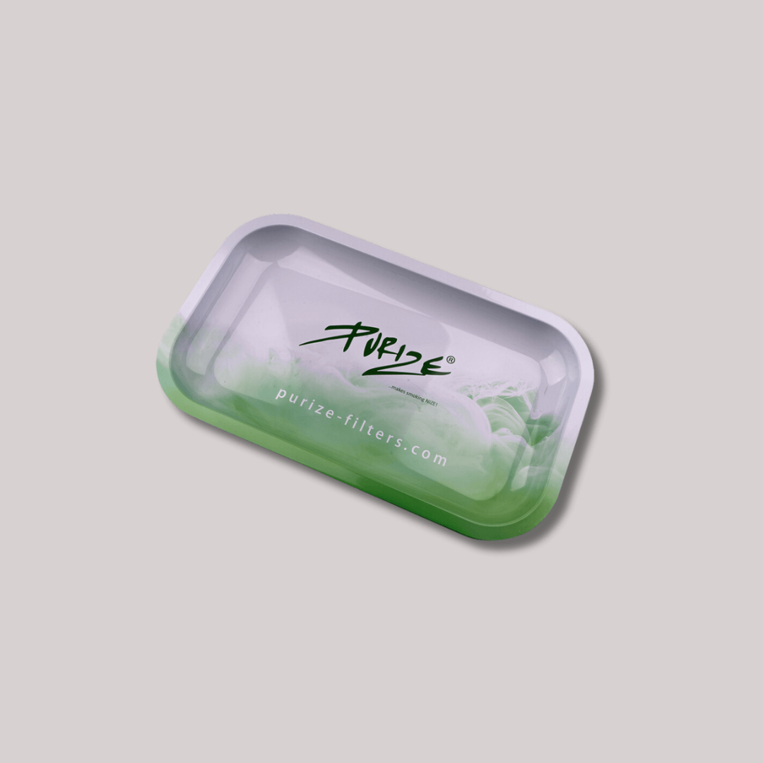 Purize Metall Rolling Tray Smoke Design