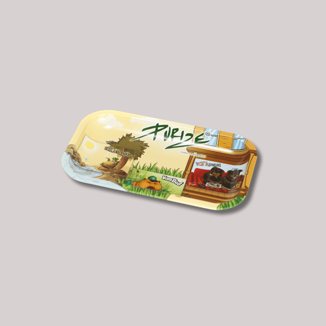 Purize Metall Rolling Tray Stigma Zoo Design